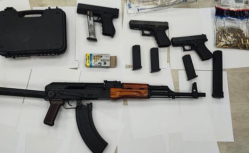 Israel Police seize large weapons cache in Kfar Qassem