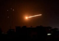 Massive IDF airstrikes on IRGC weapons depot in Damascus