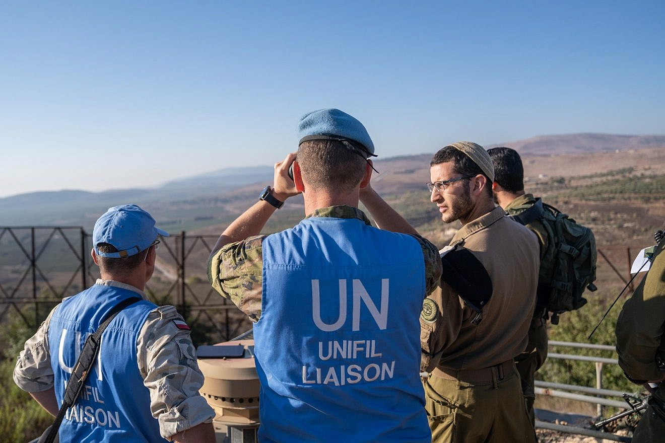 IDF says Hezbollah bomb hit UNIFIL workers