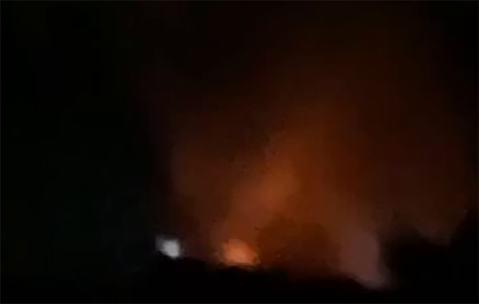 VIDEO: IAF attacks again near Lebanon-Syria border