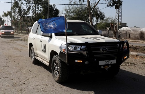 UN Convoy in Gaza Suspected of Transporting Terrorists