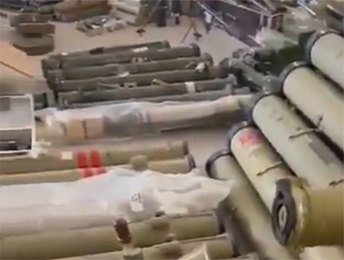 VIDEO: IDF shows just some of the Hezbollah arms taken so far