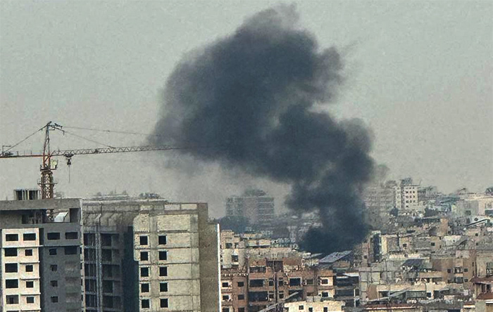 BREAKING: IAF bombs targets in Beirut