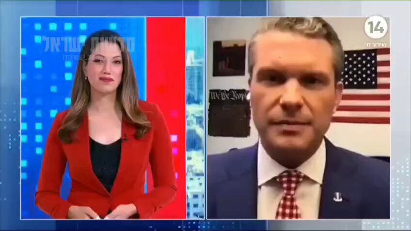 WATCH: Pete Hegseth, the new US Secretary of Defense, salutes Israeli ...