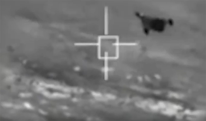 Intercepting Iranian missiles and UAVs before they could reach their targets