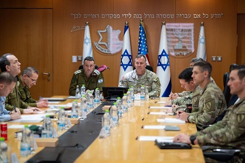 CENTCOM commander visits Israel to strengthen military cooperation