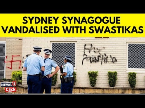 Synagogue in South Sydney targeted in antisemitic attack