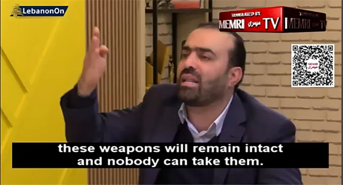 WATCH Hezbollah analyst Just let them try to take our weapons