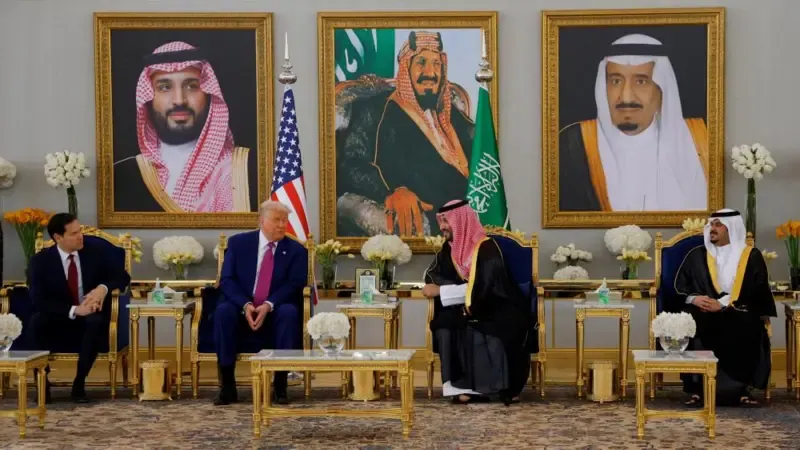 Trump begins Middle East tour with eye on Gulf deals Gaza plan