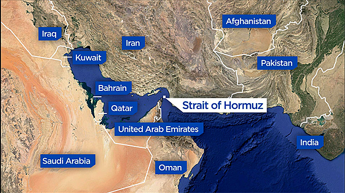 U.S. EXPERT: Iran closing Strait of Hormuz would be 'economic suicide'