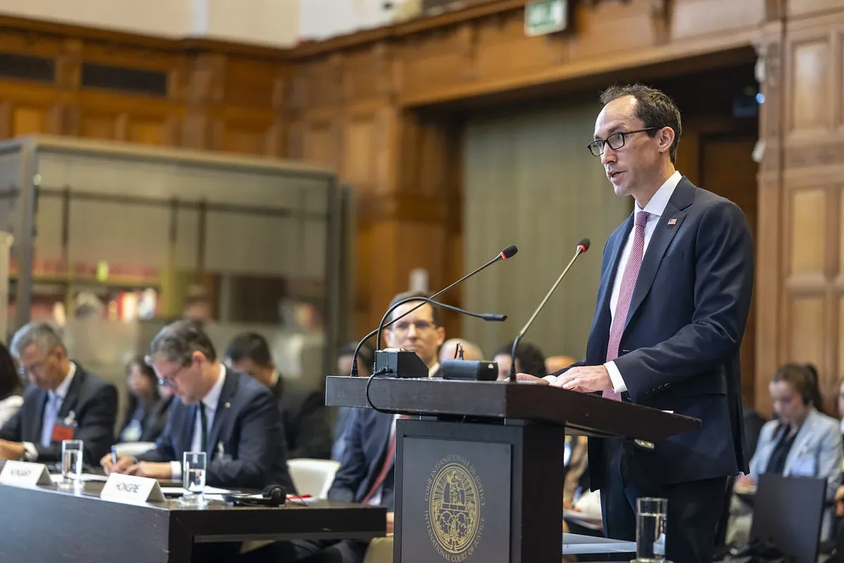 US defends Israel at The Hague