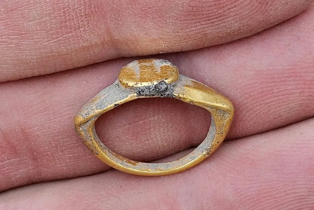 ICYMI I Saw a Yellow Color Volunteer Uncovers 2000-Year-Old Galilee Treasure